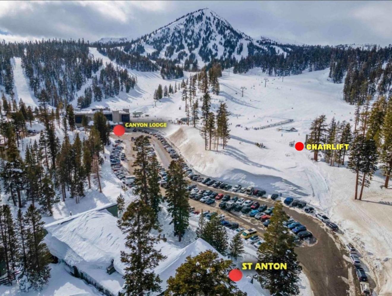 Fully Renovated! St Anton #17 Ski In Ski Out 1 Bedroom 1 Bathroom Condo! Sleeps Up To 4! Mammoth Lakes Exteriör bild